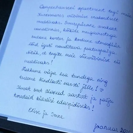 Lägenhet Campenhausen Kuressaare